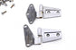 07-16 Jeep Wrangler Unlimited Sport Front Rear RH and LH Door Hinge Set w/ Bolts - Alshned Auto Parts