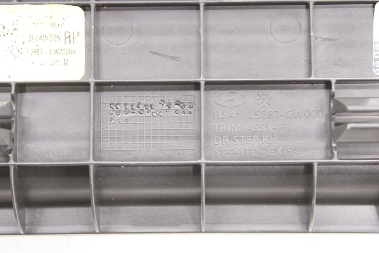 22-24 Hyundai Tucson SEL FR and RR Right and Left Door Sill Scuff Plate Set of 4 - Alshned Auto Parts