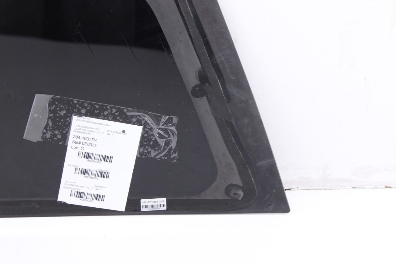 2018-24 Ford  Expedition Limited Rear Right Passenger Side Quarter Window Glass17