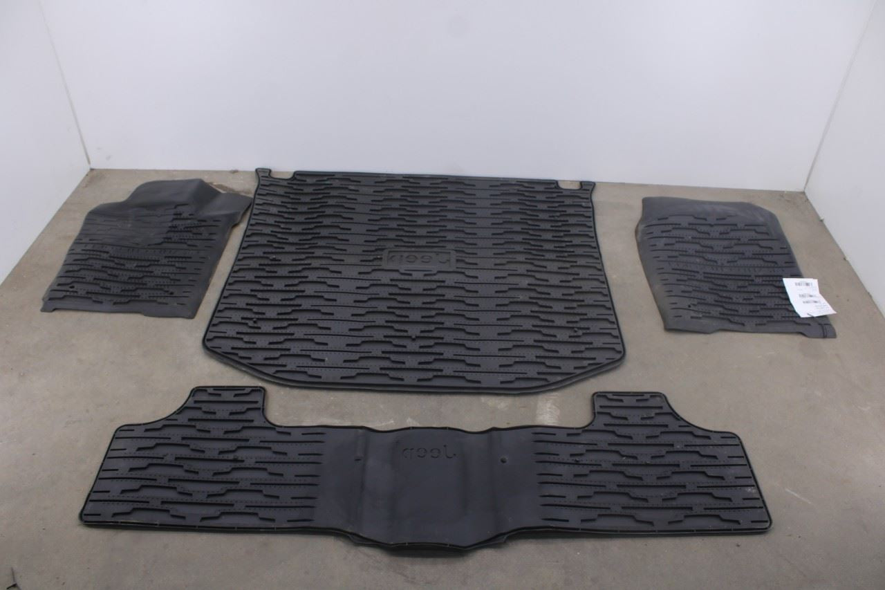 11-21 Jeep Grand Cherokee Front Rear 2nd Row RH LH Side and Cargo Floor Mats Set - Alshned Auto Parts
