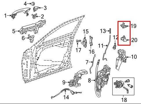 2015-2021 Mercedes-Benz C300 4Matic Front Right Side Door Hinge Upper and Lower1