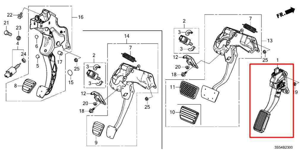 2023-2026 Acura Integra A-Spec 1.5L FWD Accelerator Throttle Gas Pedal Sensor - Alshned Auto Parts