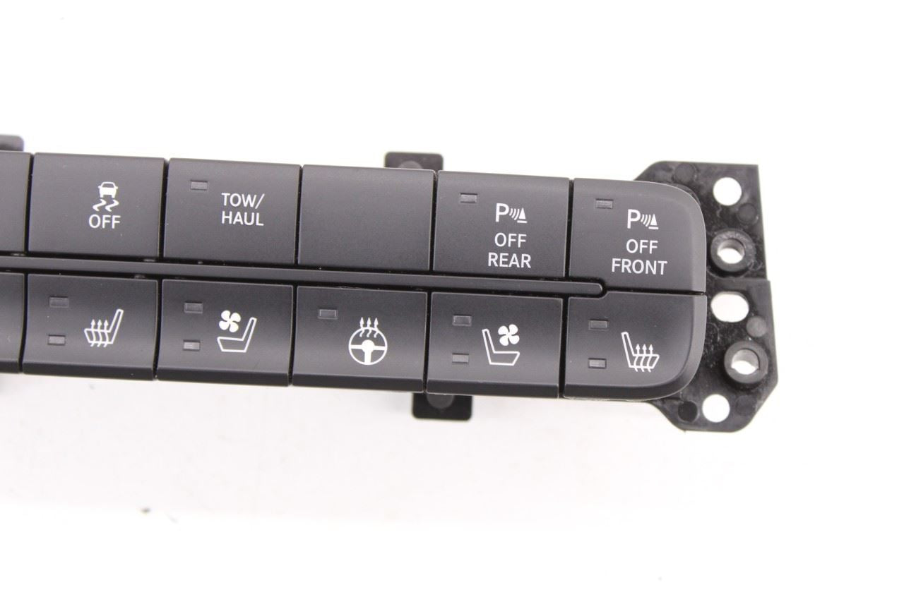 2014-18 RAM 1500 Laramie Instrument Panel Traction Tow Haul Heat Seats Switches - Alshned Auto Parts