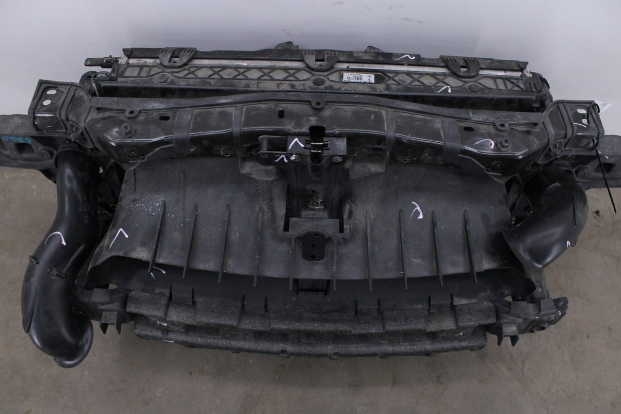2011-2018 Porsche Cayenne S 4.8L Engine Radiator w/ Cooling Fan Motor Assembly4