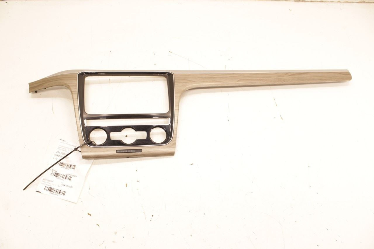 16-19 Volkswagen Passat SE Dash Panel Climate Control Switch Bezel 561857212EMKH - Alshned Auto Parts