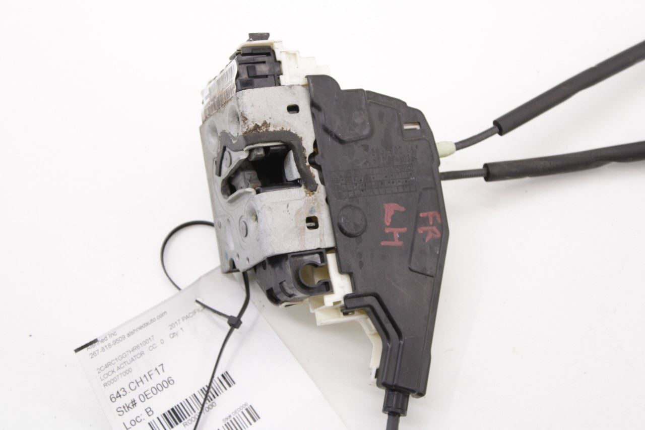 17-2020 Chrysler Pacifica Limited Front Left Door Lock Latch Actuator 04589913AF - Alshned Auto Parts