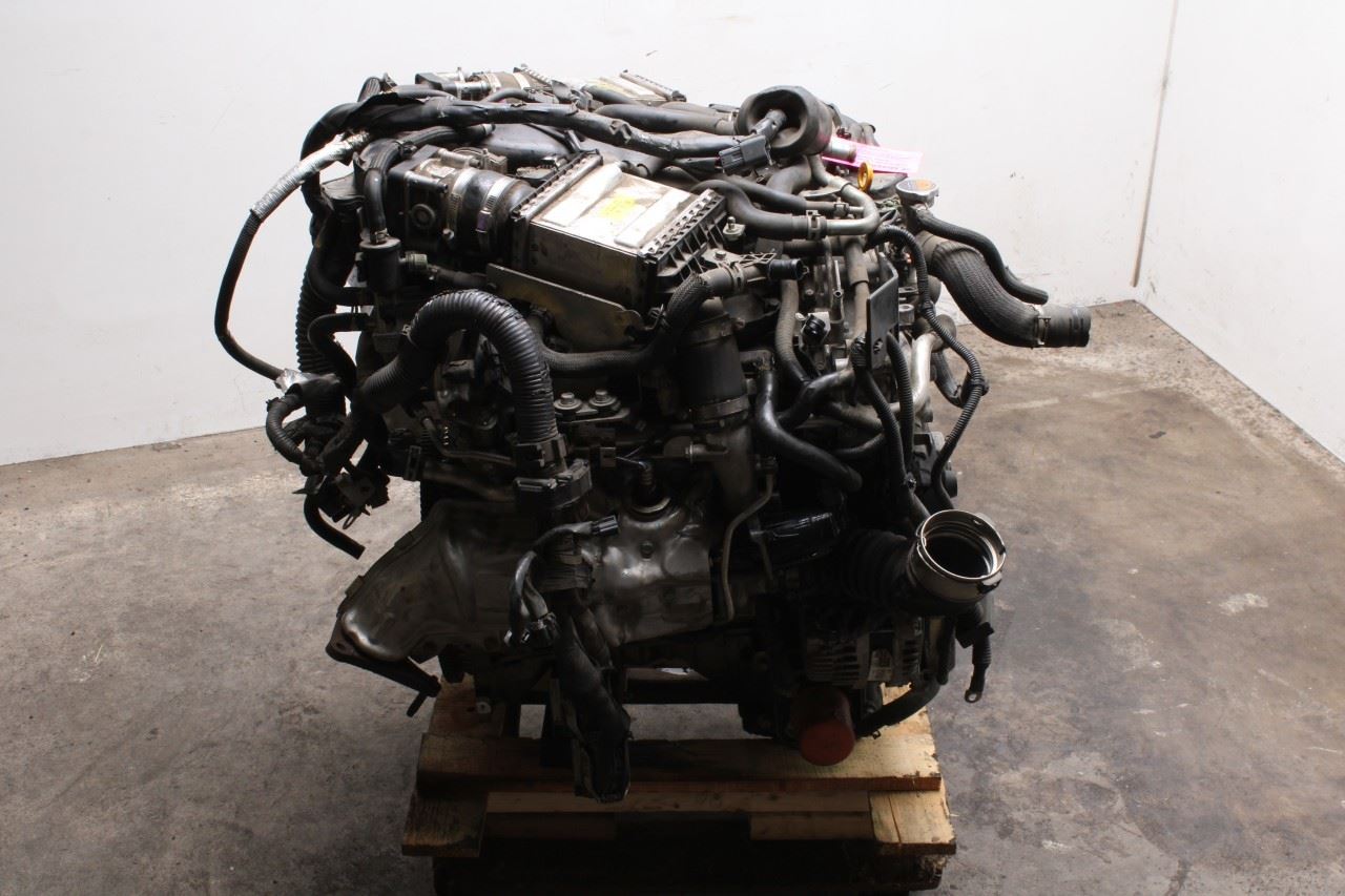 2016 Infiniti Q50 Premium 3L RWD Engine Motor VIN E 4th dgt VR30DDTT 300HP 148K - Alshned Auto Parts