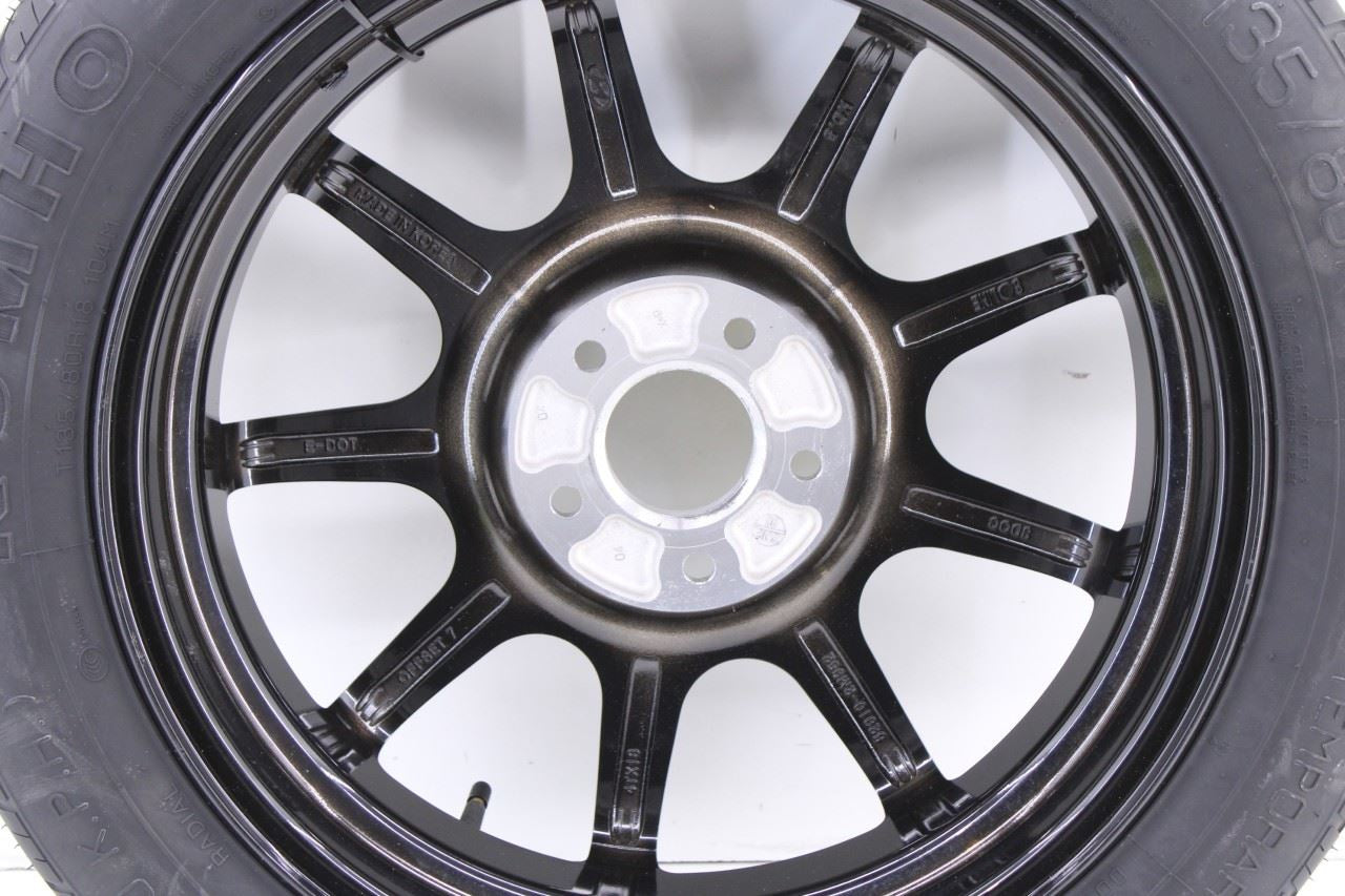 18-21 Kia Stinger GT2 AWD Spare Wheel Tire Kumho T135/80R18 104M 52910-2M902 OEM - Alshned Auto Parts