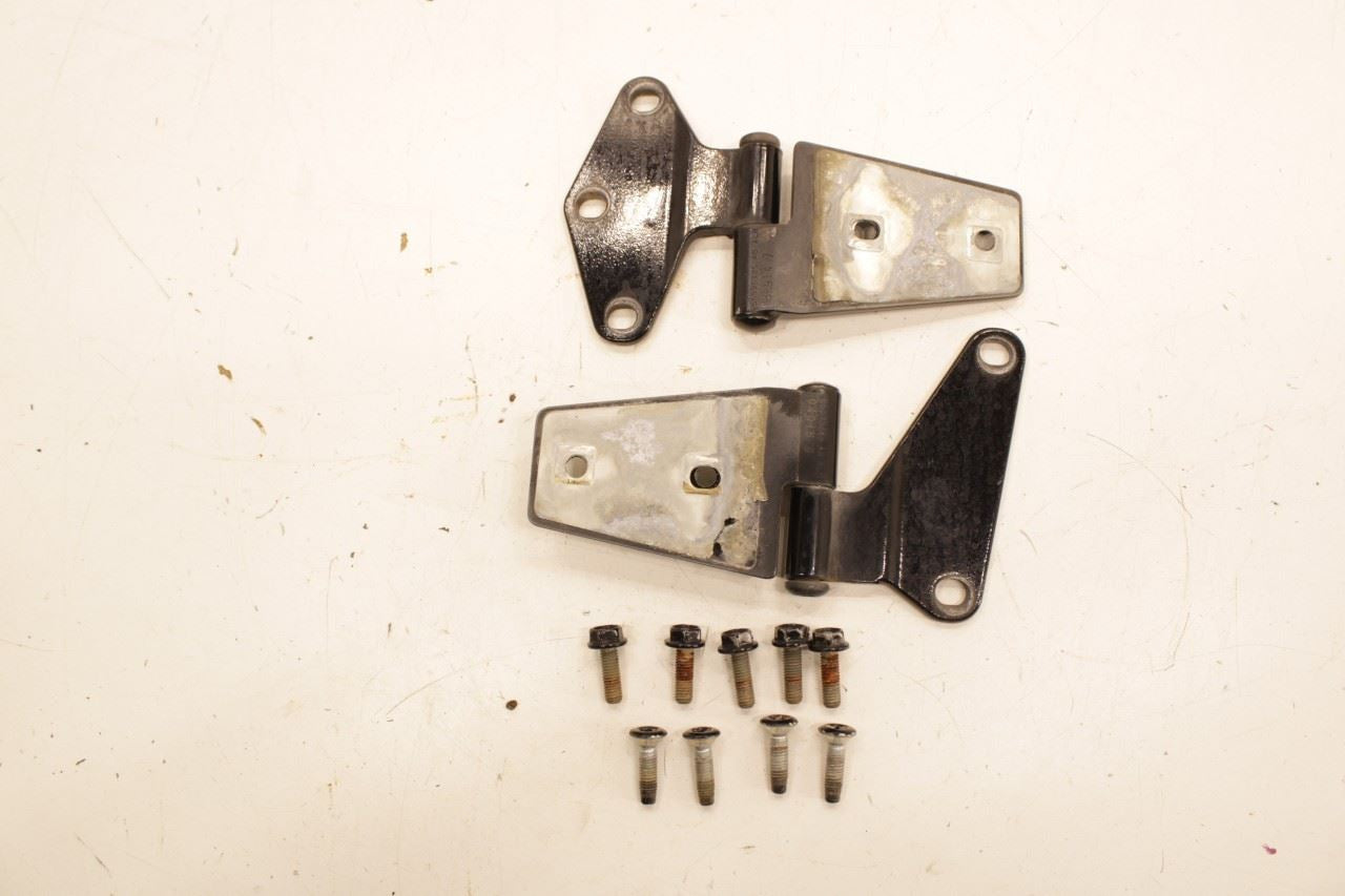 2007-18 Jeep Wrangler Sport 2dr Front Left Side Door Hinge Upper and Lower Pair - Alshned Auto Parts