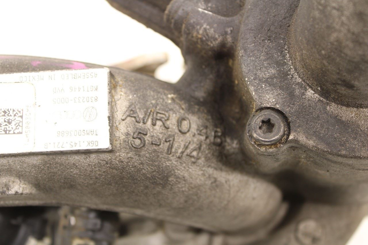 2014-2017 Volkswagen Passat SE 1.8L Engine Turbocharger w/ Exhaust Manifold 99K - Alshned Auto Parts