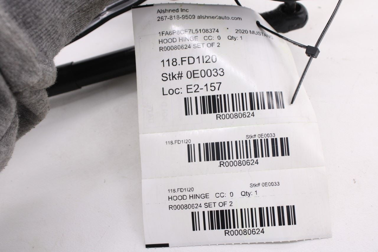 2015-23 Ford Mustang GT Rear Liftgate Trunk Right and Left Side Hinge Set of 215