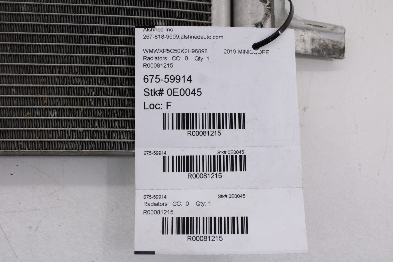 2013-2021 Mini Hardtop Cooper 1.5L AC Condenser 9271204 OEM *ReaD*12