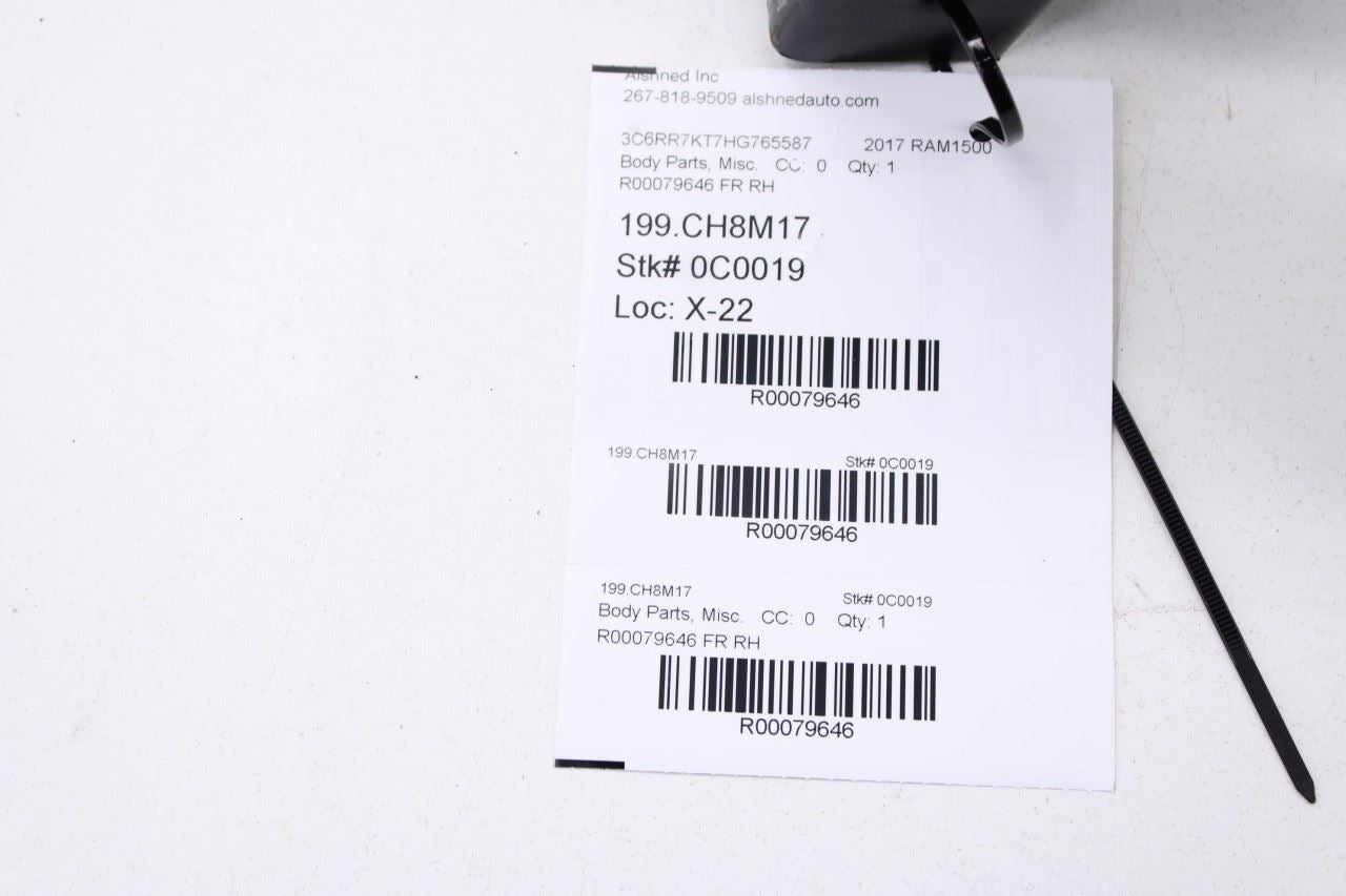 2011-2024 Ram 1500 Classic Front Right Side Frame Rail Fender Closure 68267302AB - Alshned Auto Parts