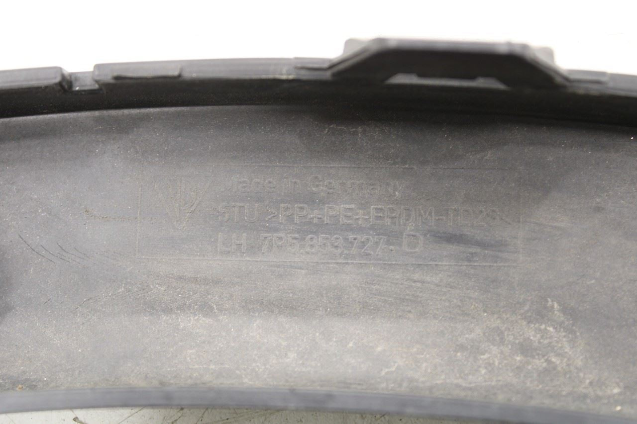 2011-18 Porsche Cayenne Platinum FR Left Wheel Opening Molding 7P5853727D *ReaD* - Alshned Auto Parts