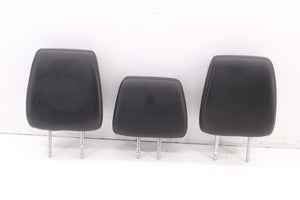 13-16 Ford F250 Lariat Crew Cab Rear RH LH and Center 2nd Row Seat Headrest Set