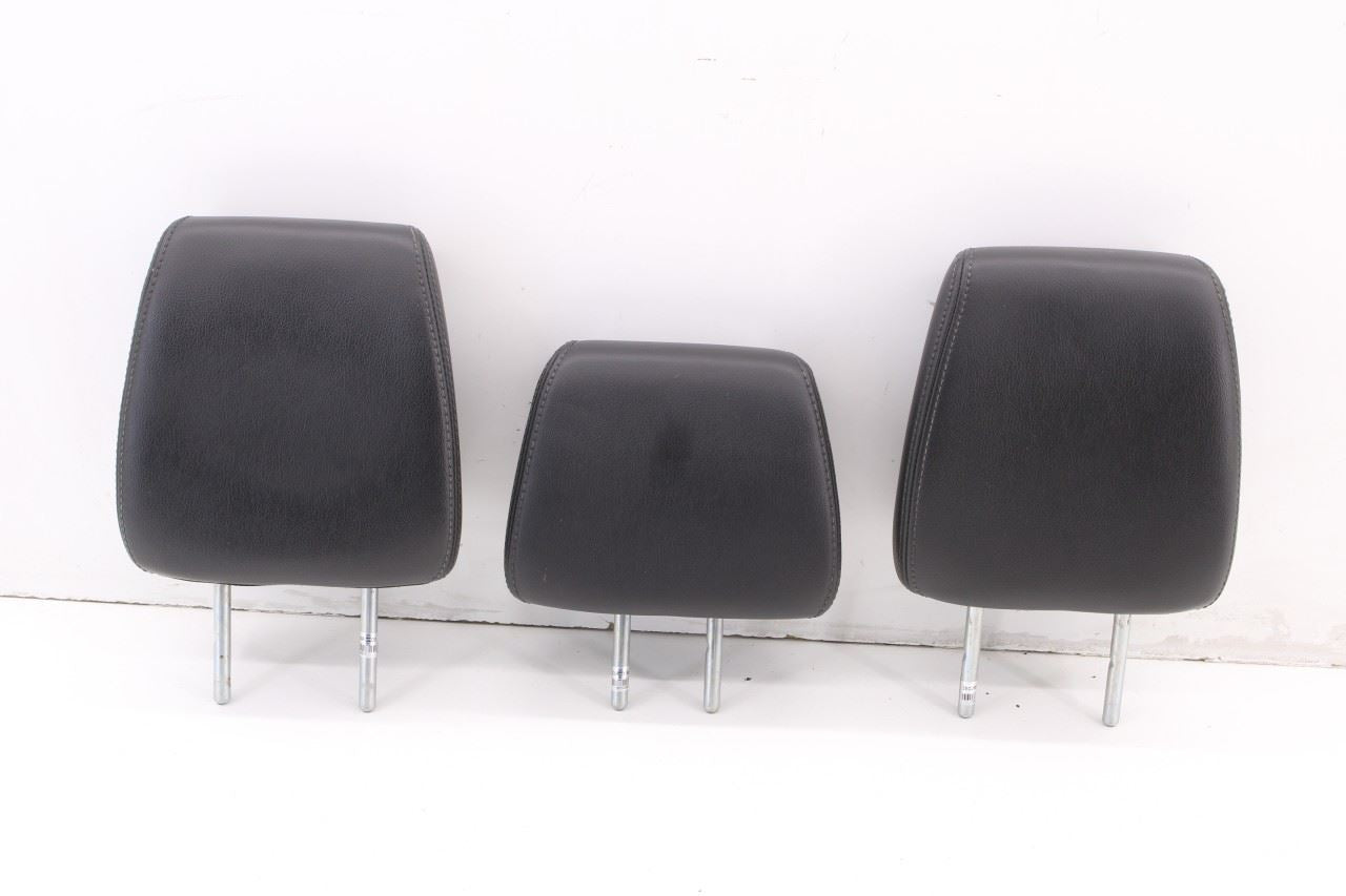 13-16 Ford F250 Lariat Crew Cab Rear RH LH and Center 2nd Row Seat Headrest Set - Alshned Auto Parts