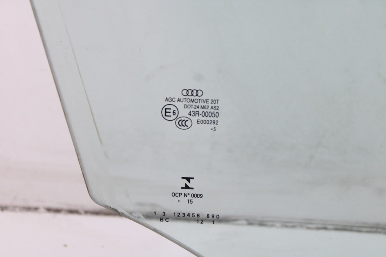 2011-2017 Audi Q5 Premium Front Right Door Window Movable Glass 8R0845202D - Alshned Auto Parts