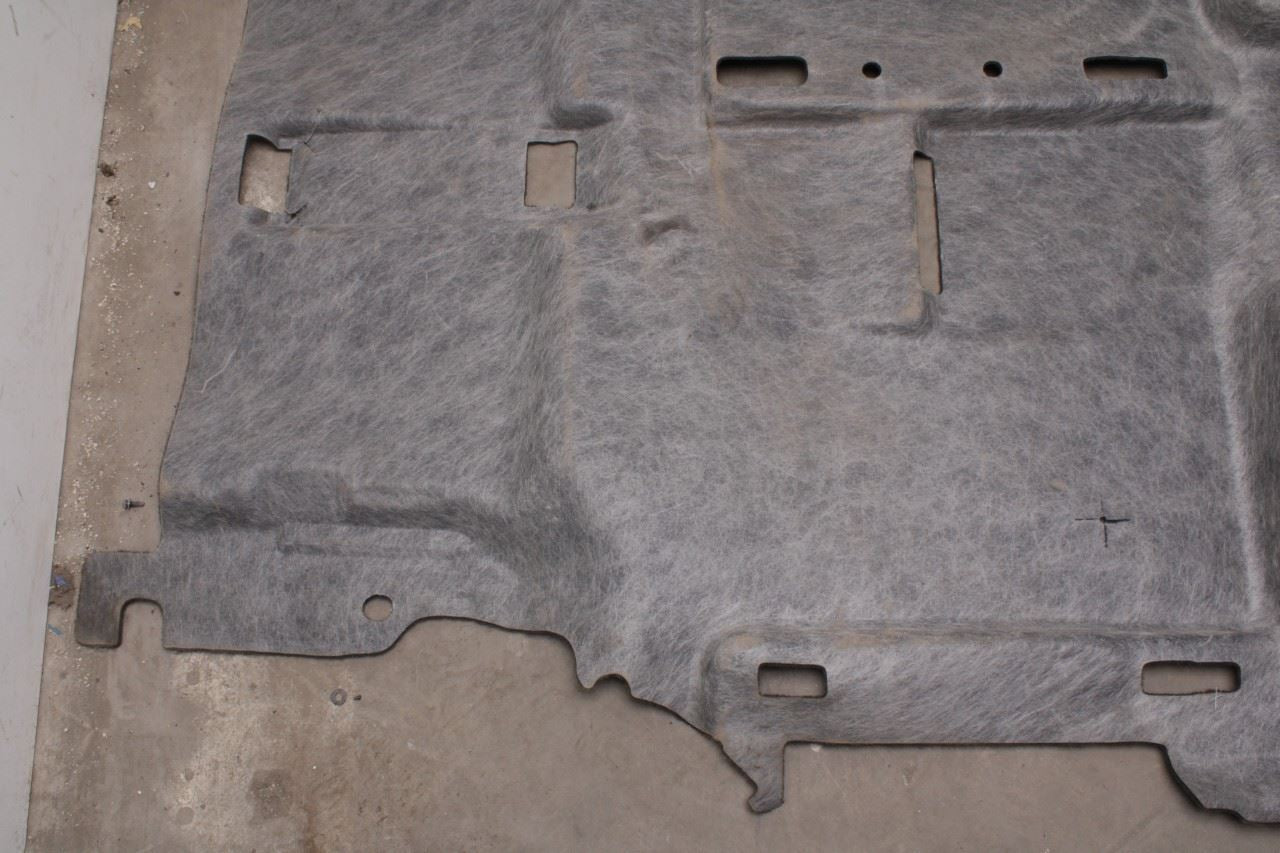 2018 Volkswagen Atlas S 3.6L AWD Rear 2nd Row Interior Floor Carpet Cover Liner - Alshned Auto Parts