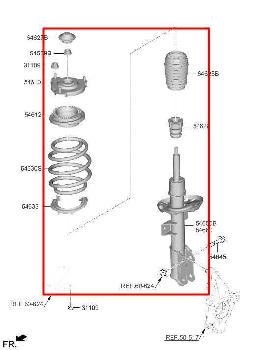 22-23 Hyundai Tucson SEL 2.5L AWD Front Suspension LH Side Shock Strut Absorber - Alshned Auto Parts