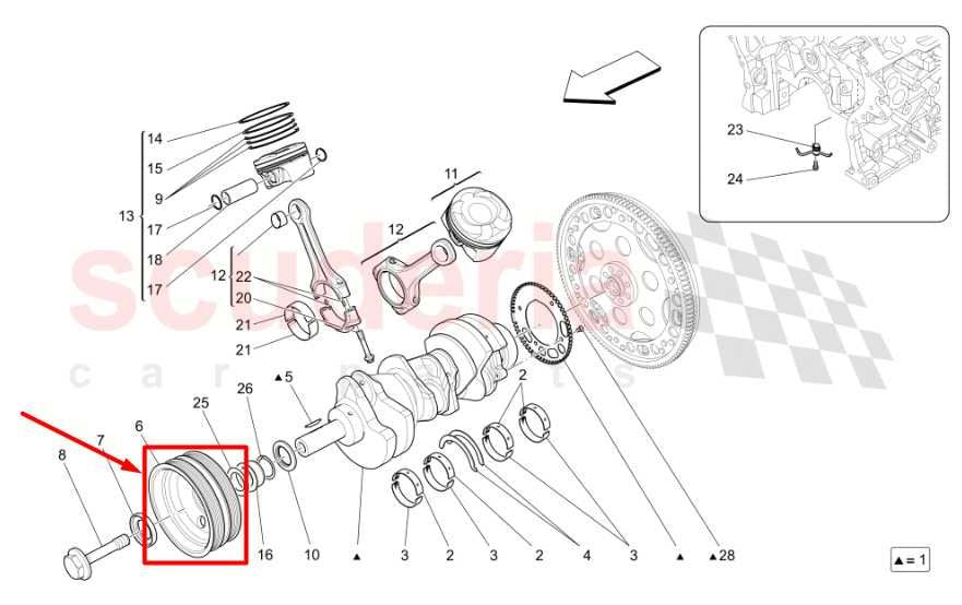 2014-21 Maserati Ghibli S Q4 3.0L AWD Engine Crankshaft Pulley Harmonic Balancer - Alshned Auto Parts