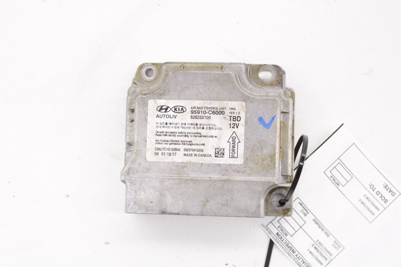 2016-2018 Kia Sorento EX Air Bag SRS Restraints Computer Control Module 95910-C6000 OEM - Alshned Auto Parts