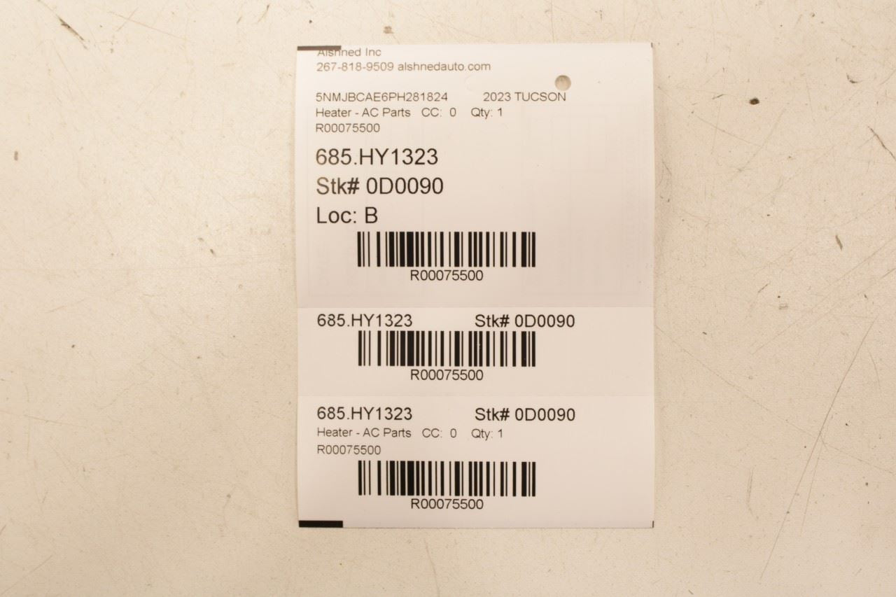 2022-2025 Hyundai Tucson SEL HVAC Heater Blower Motor Resistor 97234-CL000 OEM - Alshned Auto Parts
