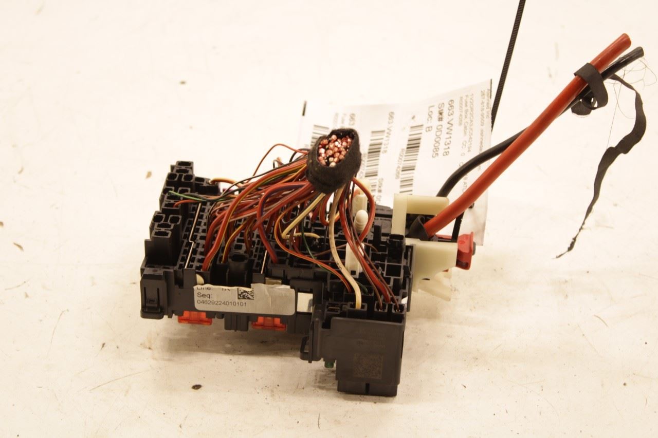 2018-23 Volkswagen Atlas S 3.6L Cabin Instrument Panel Fuse Relay Junction Block - Alshned Auto Parts