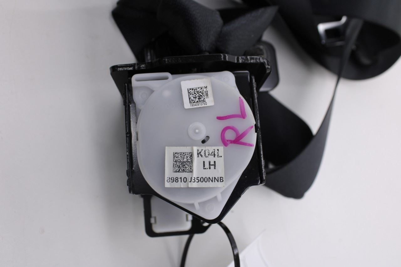19-21 Hyundai Veloster 2.0L FWD Rear Driver LH Side 2nd Row Seat Belt Retractor7