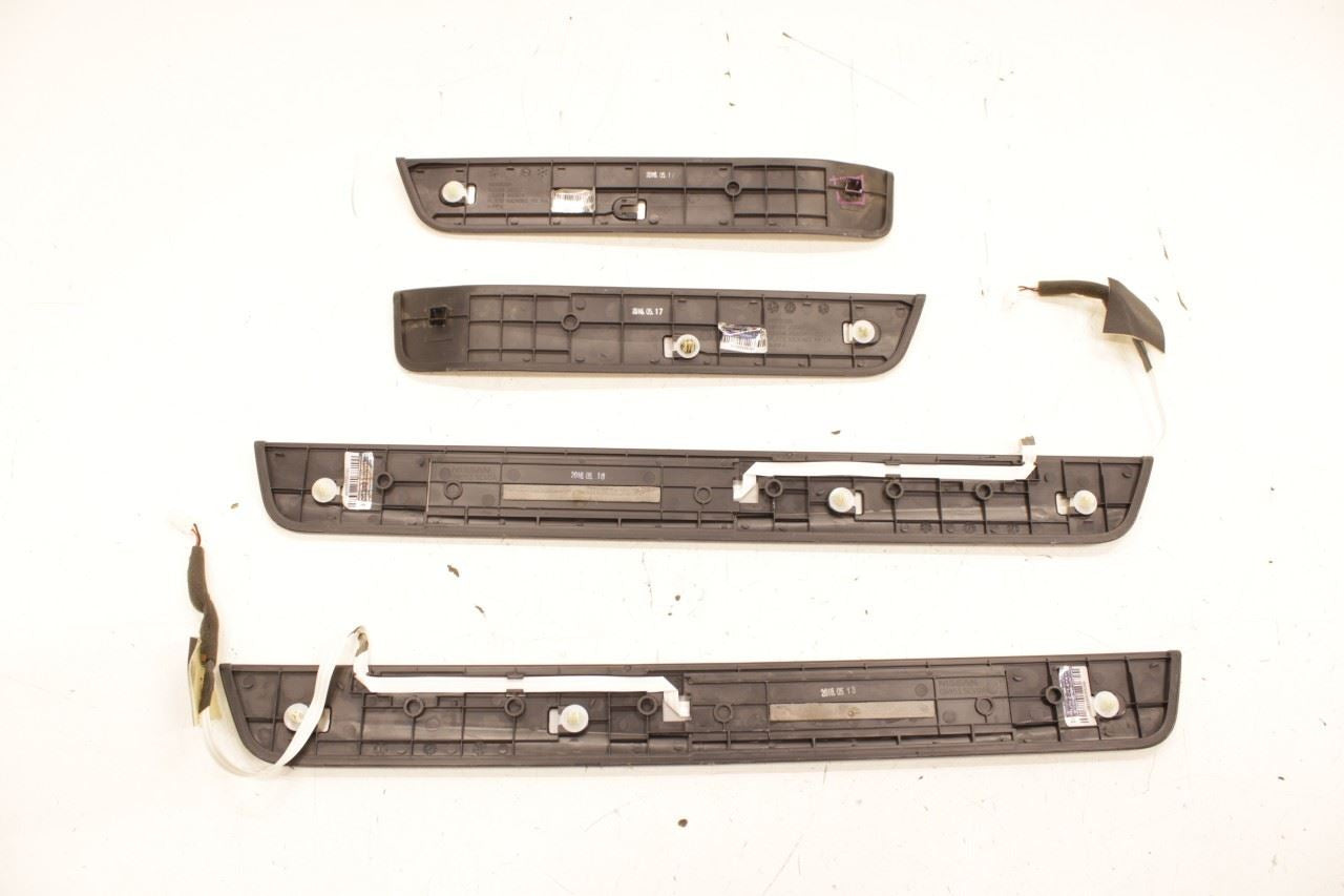 15-20 Infiniti Q50 Premium FR and RR RH and LH Door Sill Scuff Kick Plate Set - Alshned Auto Parts