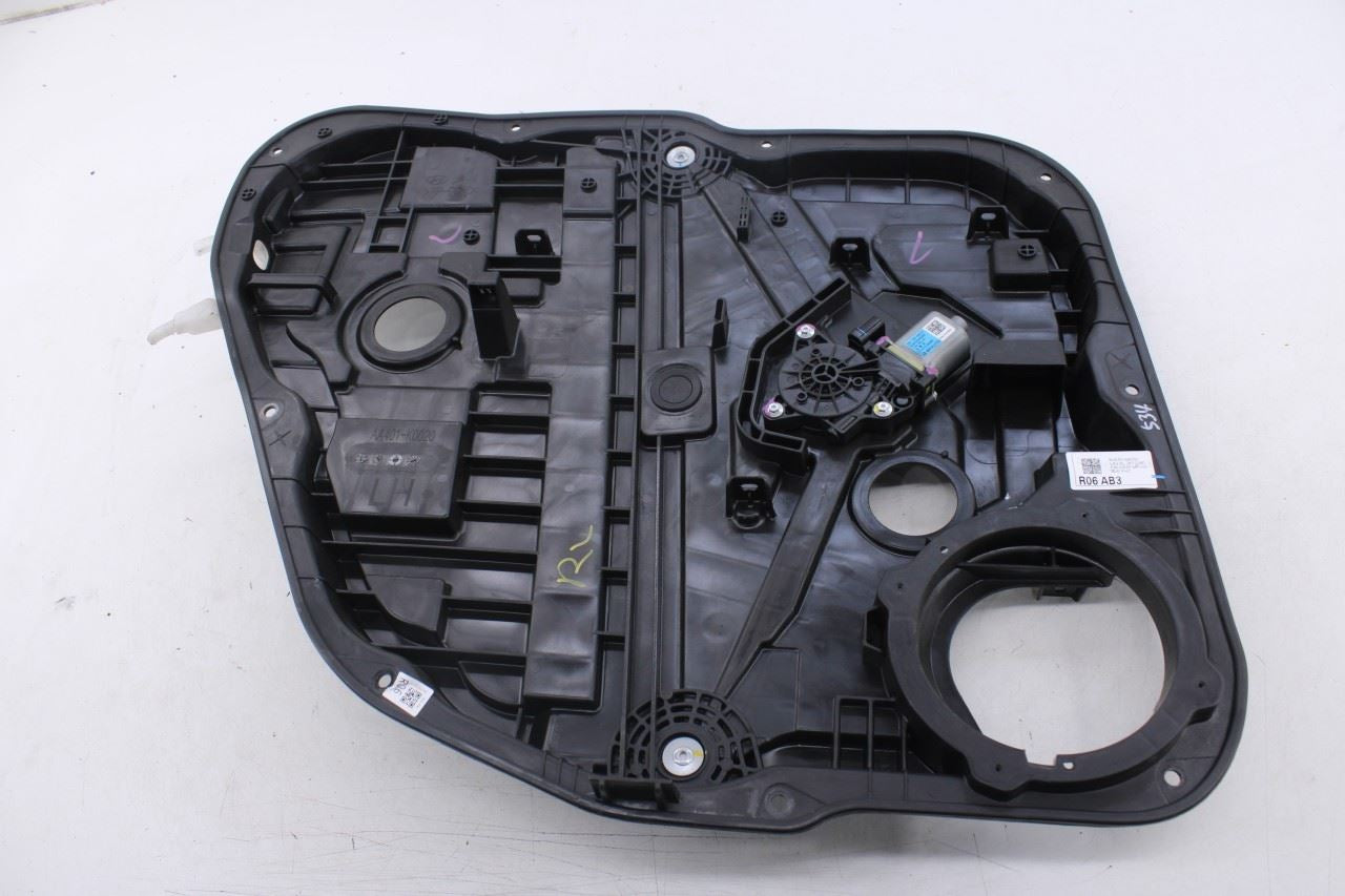 20-26 Hyundai Palisade Limited AWD Rear Left Side Door Window Regulator w/ Motor0