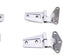 07-16 Jeep Wrangler Unlimited Sport Front Rear RH and LH Door Hinge Set w/ Bolts - Alshned Auto Parts