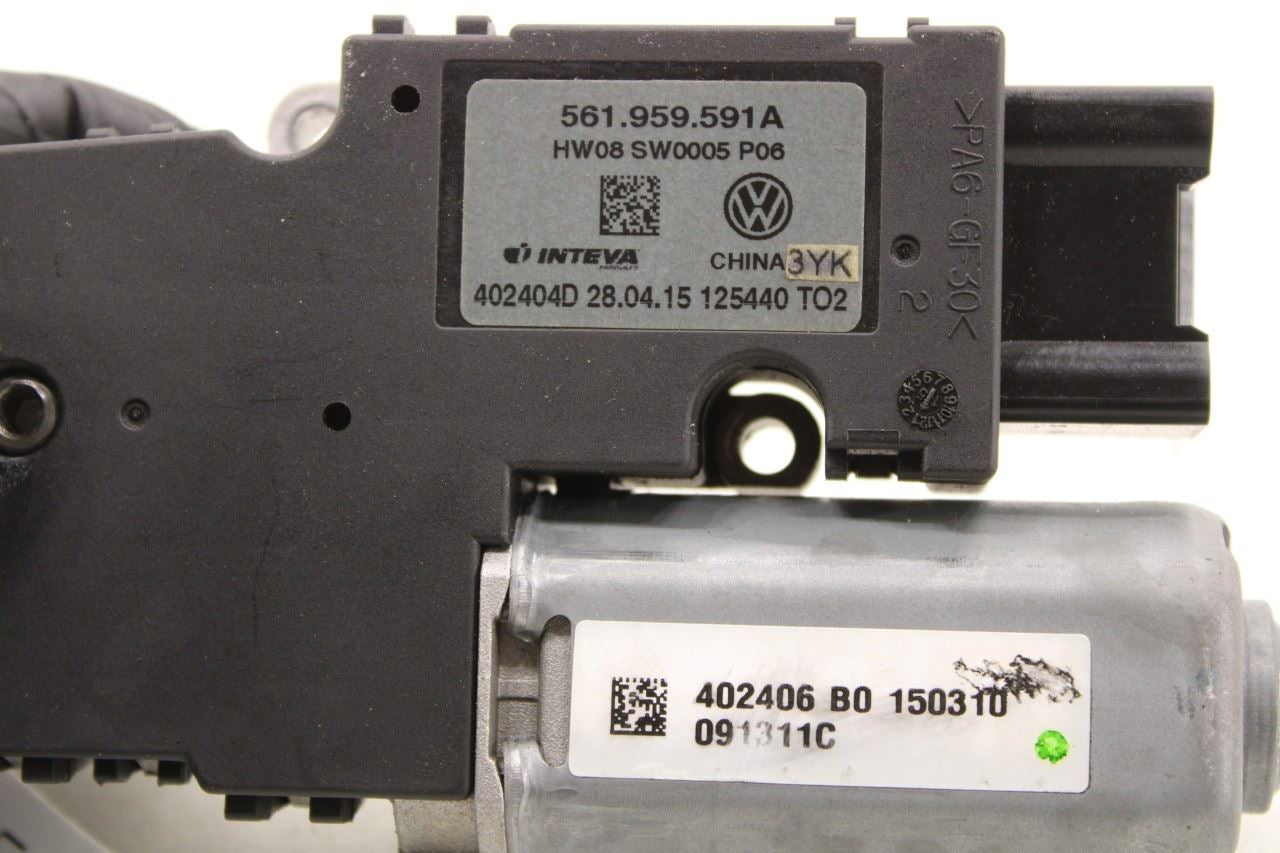 2012-2022 Volkswagen Passat SE Sunroof Sun Roof Motor 561959591A OEM - Alshned Auto Parts