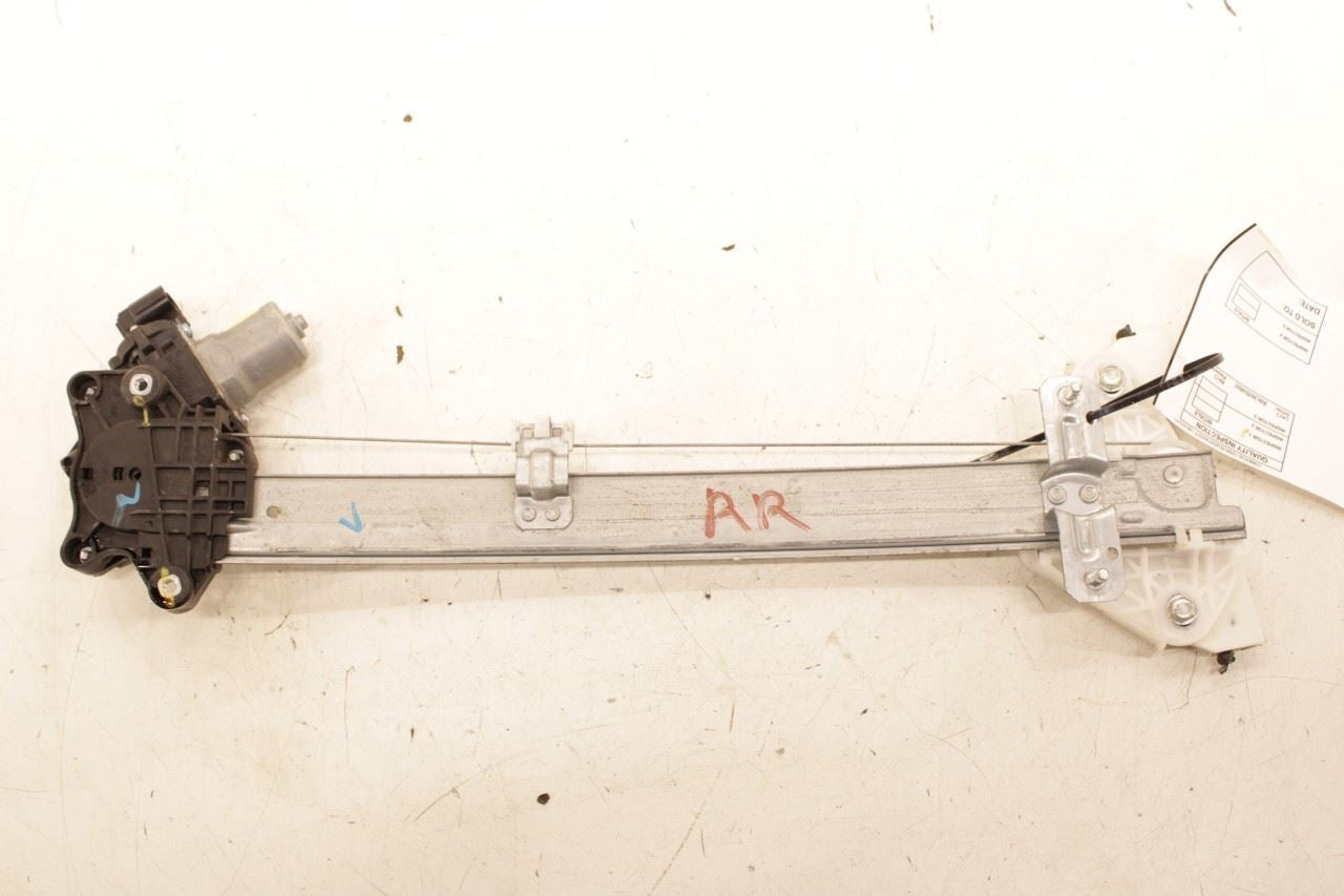 19-25 Acura RDX SH-AWD Rear Right Passenger Side Door Window Regulator w/ Motor - Alshned Auto Parts