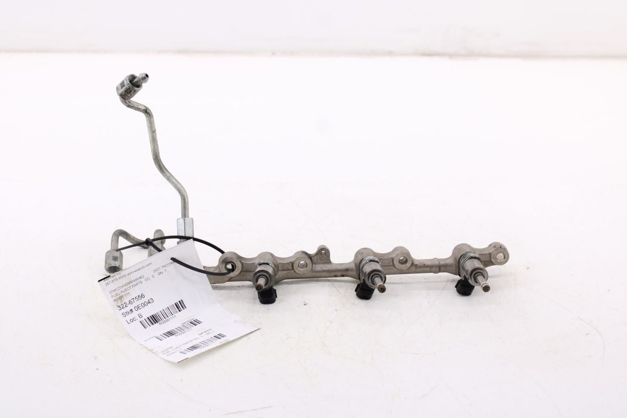 2015-2023 Toyota Tacoma SR5 Double Cab 3.5L Right Side Lower Fuel Delivery Rail0