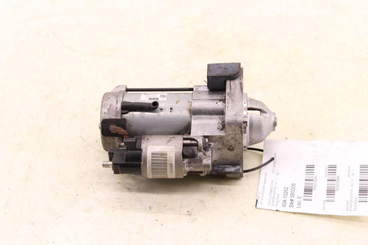 2016-2019 Mini Cooper Clubman 1.5L Engine Starter Motor 12V 7645979 OEM - Alshned Auto Parts