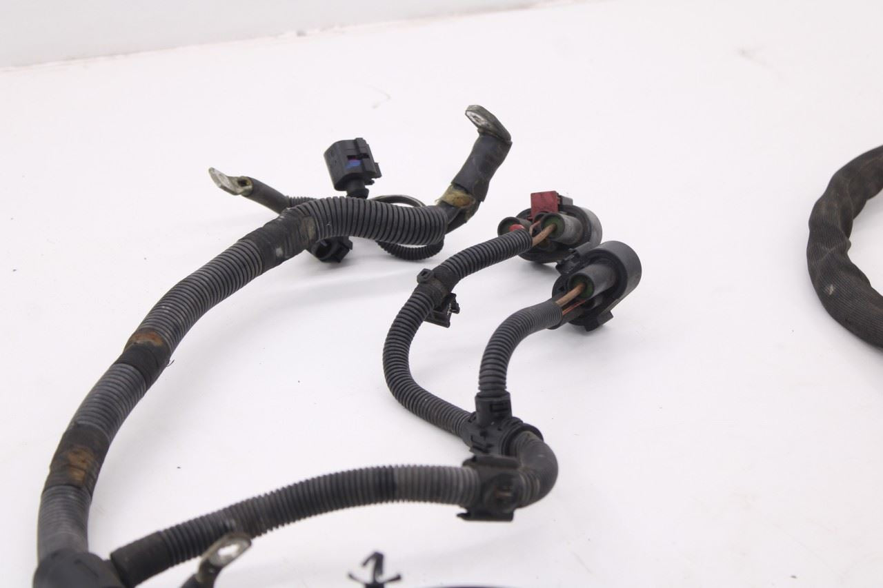 2013-16 Audi S4 Premium Plus 3.0L Starter Alternator Battery Cable Wire Harness4