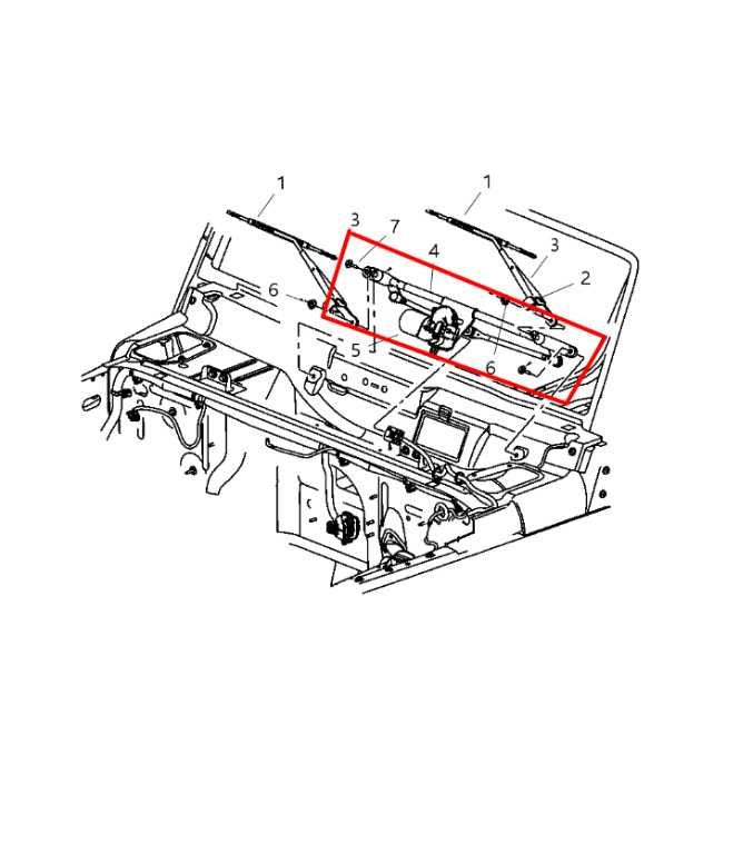2007-18 Jeep Wrangler Unlimited 3.8L RWD Front Windshield Wiper Linkage w/ Motor - Alshned Auto Parts