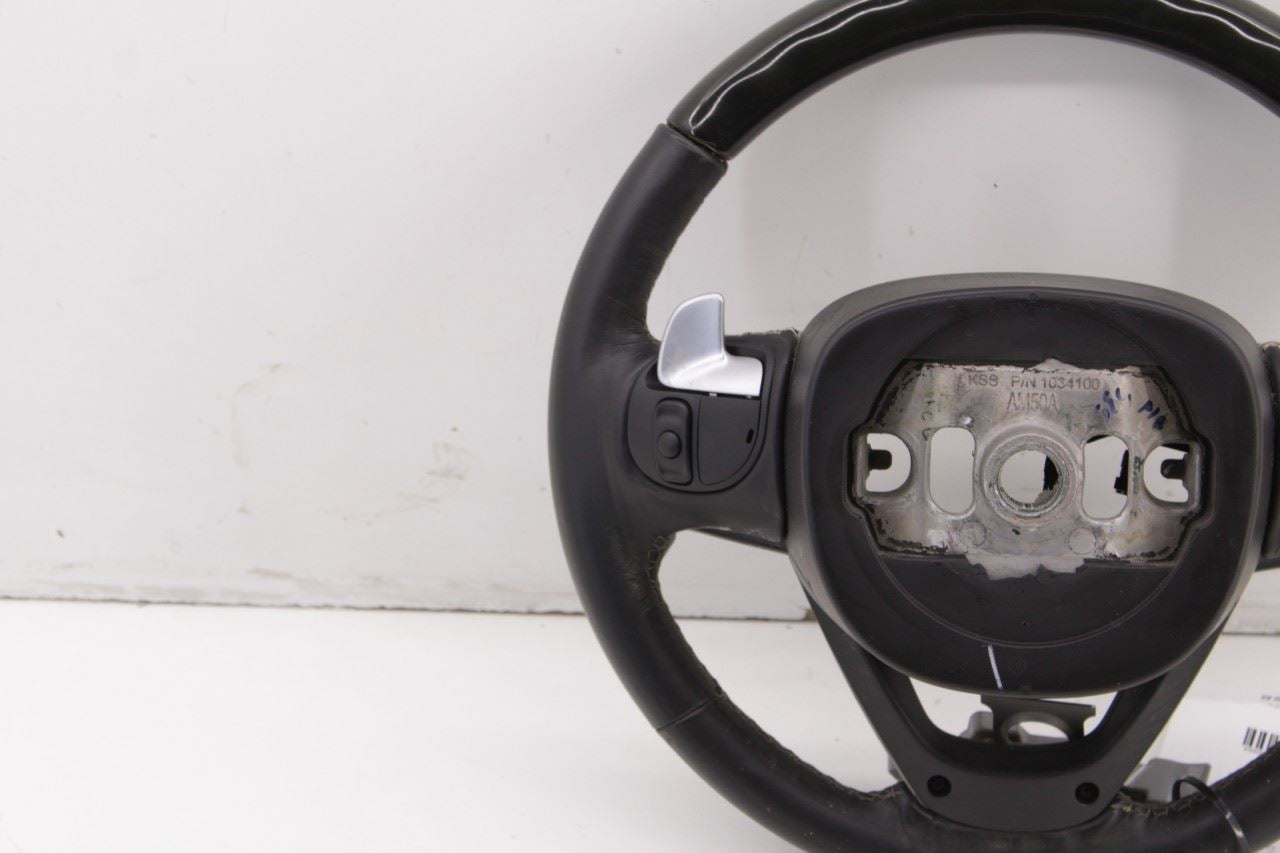 2014-19 Jeep Grand Cherokee 3.6L Steering Wheel Leather Wood w/ Control Buttons - Alshned Auto Parts