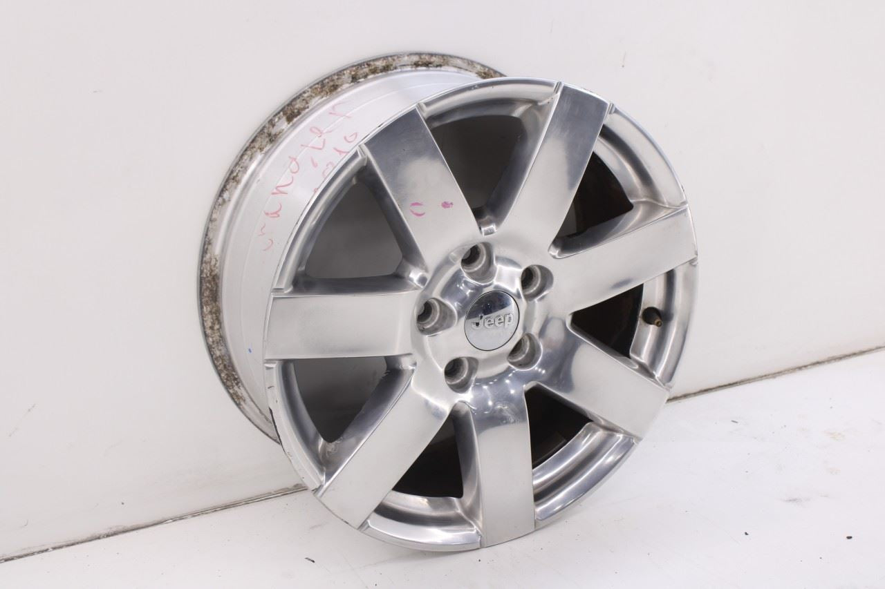 2012-2018 Jeep Wrangler Aluminum Wheel R18x7.5J 7 Spoke 1TK93TRMAB OEM *ReaD*1