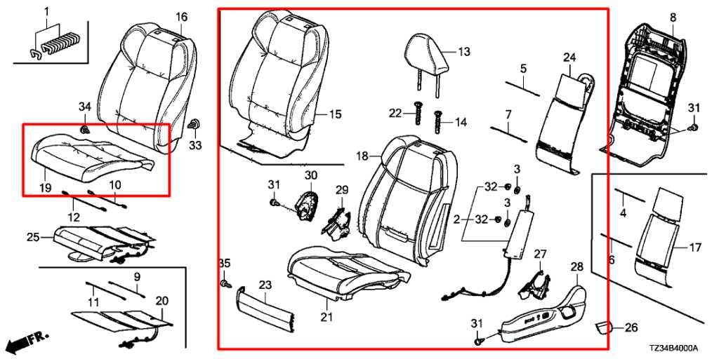 15-17 Acura TLX Tech Front Driver Left Side Seat Full Complete 81526-TZ3-A11 OEM - Alshned Auto Parts