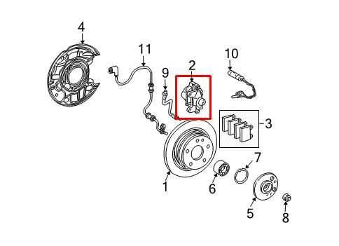 2006-09 Mercedes-Benz CLK 350 Rear Right and Left Driver Side Brake Disc Caliper1
