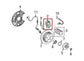 2006-09 Mercedes-Benz CLK 350 Rear Right and Left Driver Side Brake Disc Caliper1