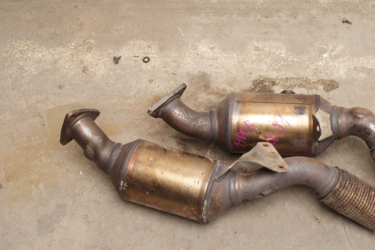 2011-2018 Porsche Cayenne Platinum 3.6L Front Left and Right Exhaust System Pipe - Alshned Auto Parts