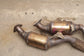 2011-2018 Porsche Cayenne Platinum 3.6L Front Left and Right Exhaust System Pipe - Alshned Auto Parts