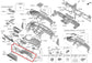 21-23 Hyundai Santa Fe SEL Dash RH Side Panel Glove Box Housing Support Bracket - Alshned Auto Parts