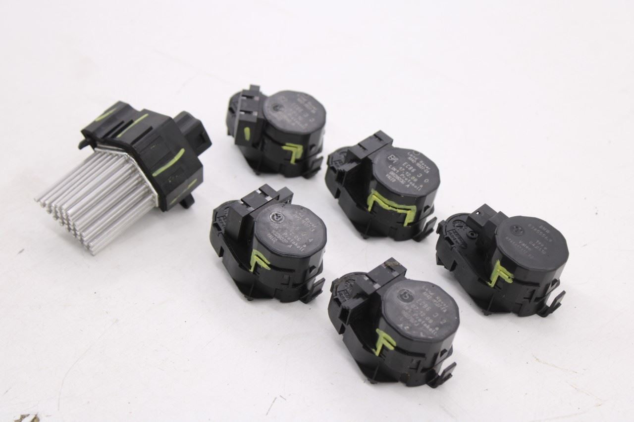 10-12 Land Rover Range Rover HSE HVAC Blend Door Actuator Set w/ Blower Resistor2