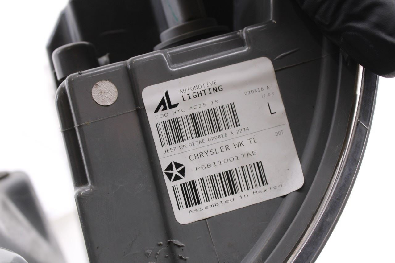 2014-2018 Jeep Grand Cherokee Limited Rear Left Driver Side Tail Light Lamp - Alshned Auto Parts