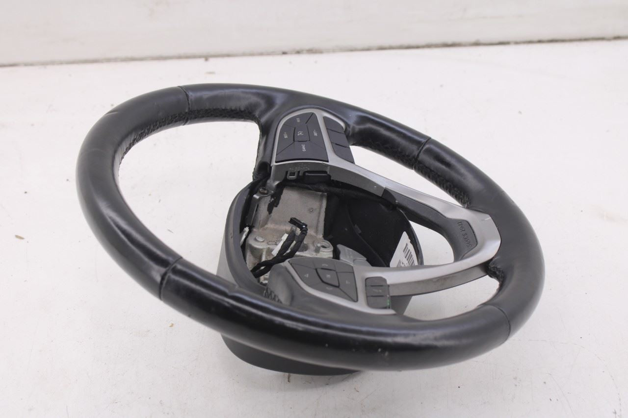 14-22 Jeep Grand Cherokee Laredo X 4X4 Steering Wheel Leather w/ Control Buttons3