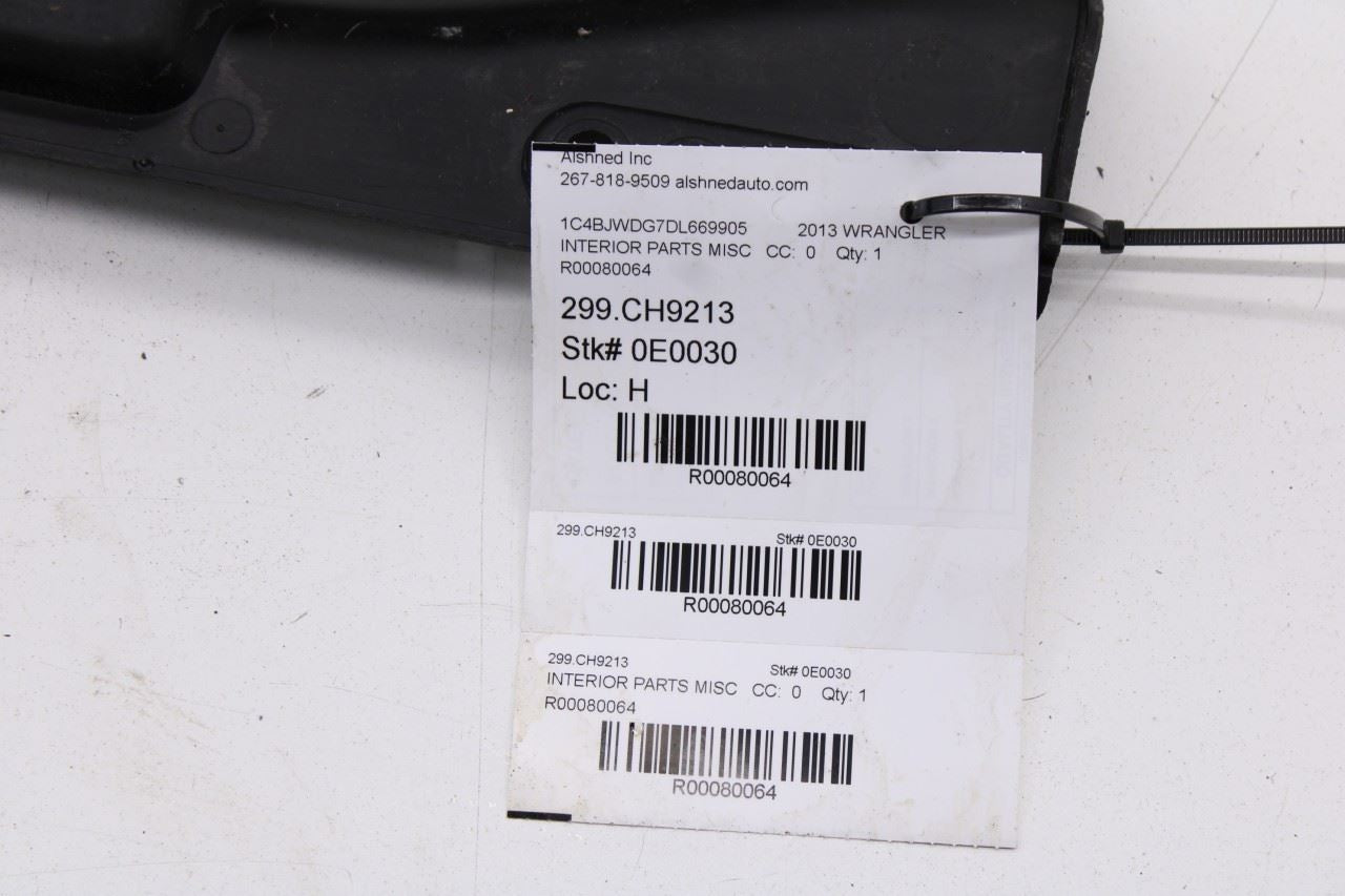 11-17 Jeep Wrangler Unlimited Sport Rear Trunk Cargo Tray Storage Box 1QG08TRMAA - Alshned Auto Parts