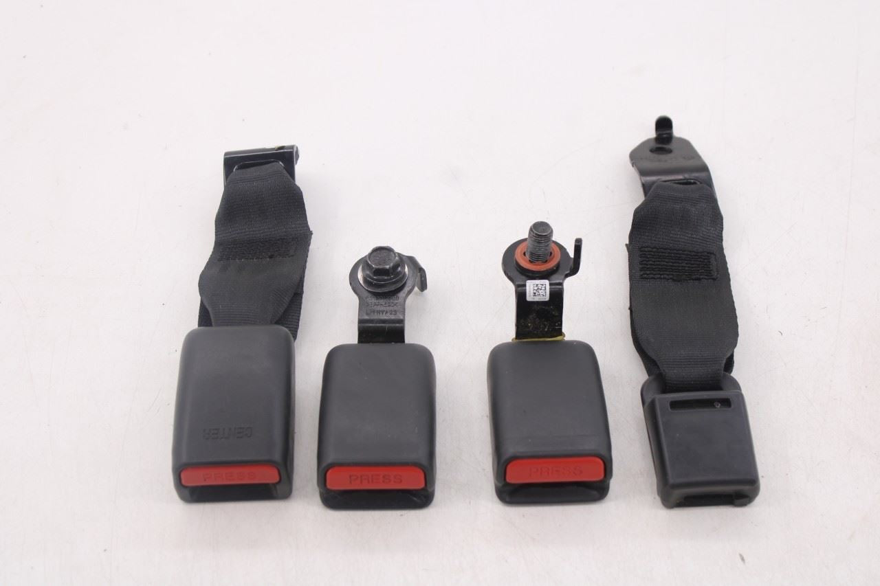 16-22 Kia Sportage Nightfall Rear RH LH Side and Center 2nd Row Seat Belt Buckle0
